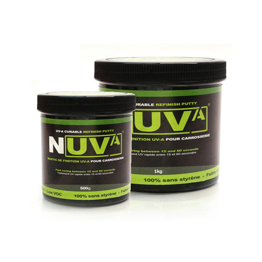 NUVA UV-A curable refinish Putty